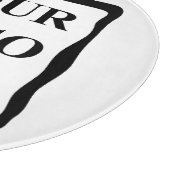 おばあちゃん誕生日パーソナライズされたギフト カッティングボード (角)