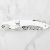 おばあちゃん誕生日パーソナライズされたギフト ソムリエナイフ (正面)