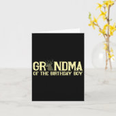 おばあちゃん誕生日少年ディアハンターカモフラージュ カード (黄色い花)