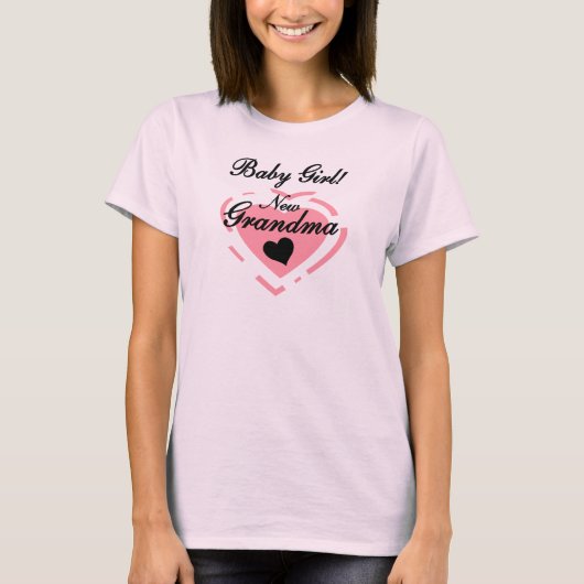 おばあちゃん赤ちゃんTシャツ&ギフト Tシャツ (正面)