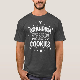 おばあちゃん走は常に抱えやクッキーを使わない Tシャツ