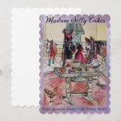 おばあちゃん間抜けと台所でマダムケーキ シーズンカード (正面/裏面)