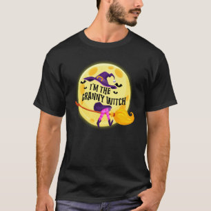 おばあちゃん魔女ハロウィンマッチンググループCos Tシャツ