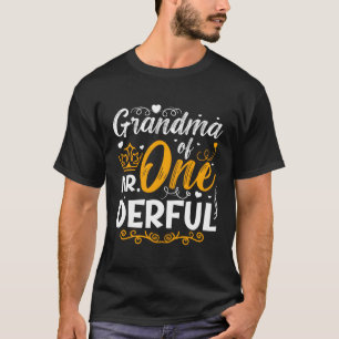 おばあちゃん1ダフルPy家族1st Tシャツ
