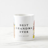 おばあちゃん2つの写真名 コーヒーマグカップ (中央)