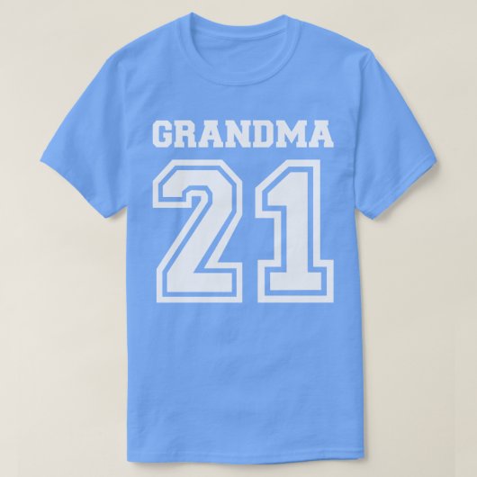 おばあちゃん2021 1 Tシャツ (デザイン正面)