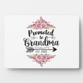 おばあちゃん2025妊娠の発表に昇進 フォトプラーク (正面)
