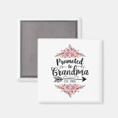 おばあちゃん2025妊娠の発表に昇進 マグネット (正面/裏面)