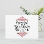 おばあちゃん2025妊娠の発表に昇進 案内状 (スタンド正面)