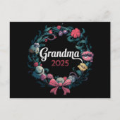 おばあちゃん2025新しいおばあちゃんプレゼント ポストカード (正面)