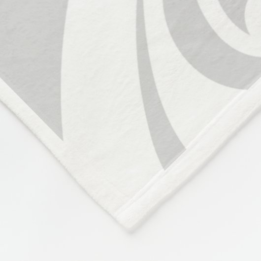 おばあちゃん4の写真の名前とメッセージの愛情のあるメモリ フリースブランケット (角)