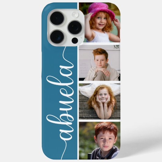 おばあちゃん4枚の写真 Case-Mate iPhoneケース (裏面)