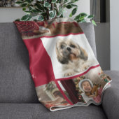 おばあちゃん5枚ペットホリデーパーソナライズされた付き シェルパブランケット