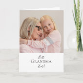 おばあちゃん、いつだって最高！母の日に感謝を込めて カード (正面)