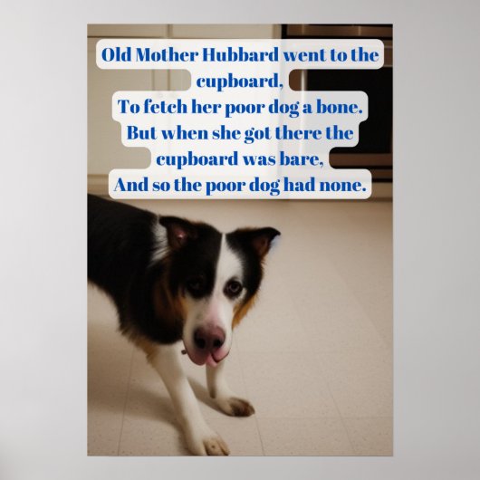 おばあちゃん、うらなり漫画 ポスター (正面)