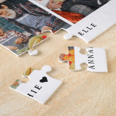 おばあちゃん&おじいちゃん私たちはPhoto Collage ジグソーパズル (側面)