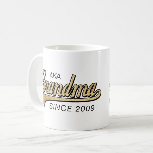 おばあちゃん「おばあちゃん以来…」 コーヒーマグカップ (正面左)