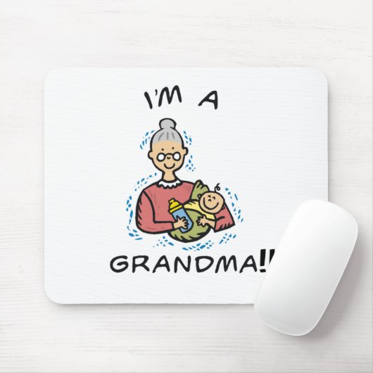 おばあちゃん、おばあちゃん、ベビー マウスパッド (マウス)