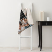 おばあちゃん&じいちゃん愛10写真コラージュモダン シェルパブランケット (インサイチュ)