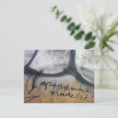 おばあちゃん、できたよ! グラフィティ ポストカード (スタンド正面)