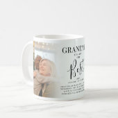 「おばあちゃん」は最高のお前の写真、名前、引用文 コーヒーマグカップ (正面左)