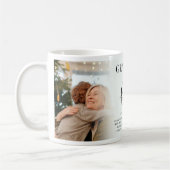 「おばあちゃん」は最高のお前の写真、名前、引用文 コーヒーマグカップ (左)