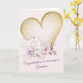 おばあちゃん カード (黄色い花)