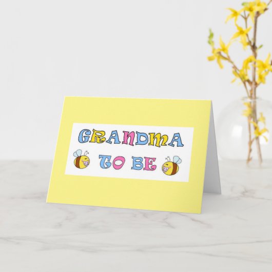 おばあちゃん カード (黄色い花)