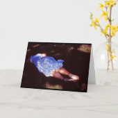 おばあちゃん カード (黄色い花)