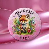 おばあちゃん | キツネウッドランドをテーマにした赤ちゃんシャワー 缶バッジ