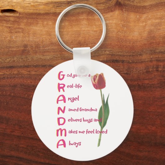 おばあちゃん キーホルダー (正面)