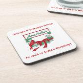 おばあちゃん&グランドパズハウスコルクコースターテンプレート コースター (左側)