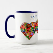 "おばあちゃん"コーヒーまたはティーマグカップ。 マグカップ (左)