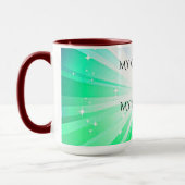 "おばあちゃん"コーヒーまたはティーマグカップ。 マグカップ (左)