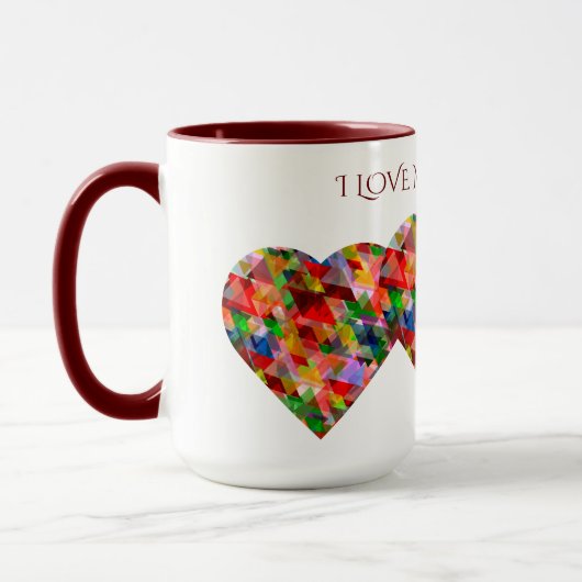 "おばあちゃん"コーヒーまたはティーマグカップ。 マグカップ (左)