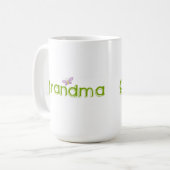 おばあちゃん コーヒーマグカップ (正面左)