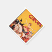 おばあちゃん。サーカス スタンダードカクテルナプキン (角)