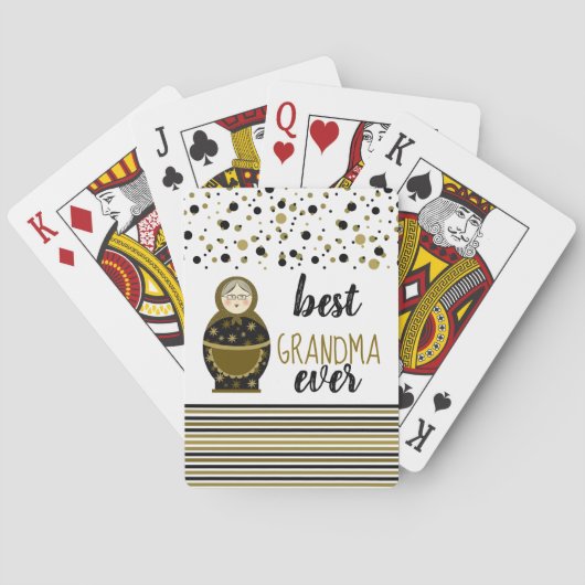 おばあちゃん トランプ (裏面)