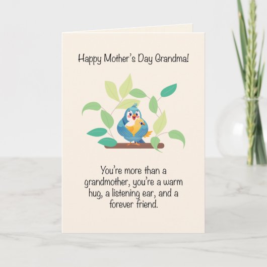 おばあちゃん ハッピーマザーズデー シーズンカード (正面)