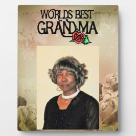 おばあちゃん フォトプラーク