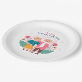 おばあちゃん  ペーパープレート (アングル)