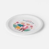 おばあちゃん  ペーパープレート (アングル)