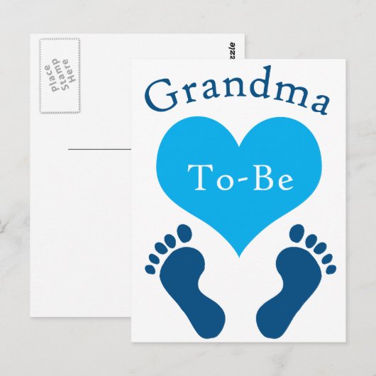 おばあちゃん ポストカード (正面/裏面)