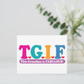 おばあちゃん ポストカード (スタンド正面)