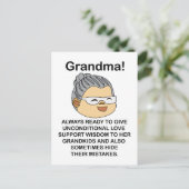 おばあちゃん ポストカード (スタンド正面)