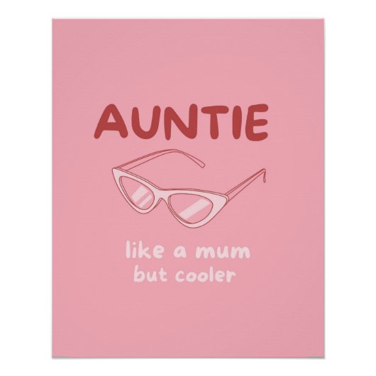 「おばあちゃん、ママみたいだけどクール」ポスター ポスター (正面)