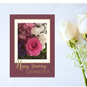 おばあちゃん!ラブリーハッピーバースデーカード カード