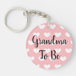 おばあちゃん、妊娠の発表超音波 キーホルダー