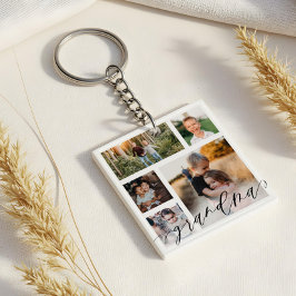 おばあちゃん | 孫フォトスペシャルメッセージ鍵 キーホルダー