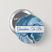 おばあちゃん |少年の赤ちゃんシャワーボタン 缶バッジ (正面&裏面)